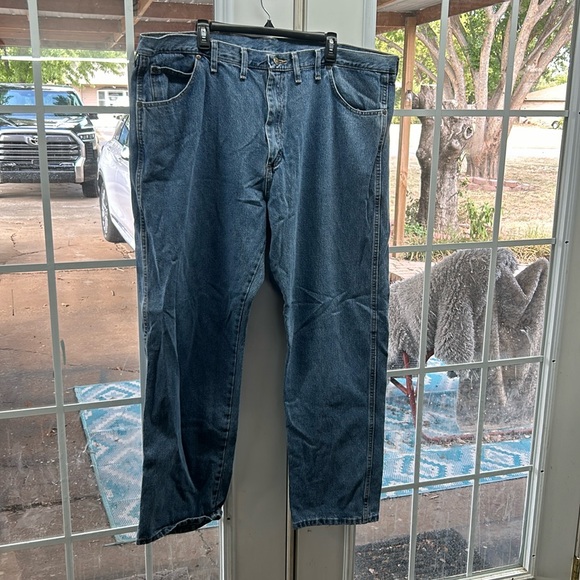 Men’s Jeans. Wrangler 46x32 Relaxed Fit. Never Worn. - Picture 1 of 3